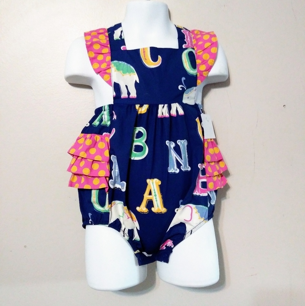 VHTF NWT E is For Elephant Dottie